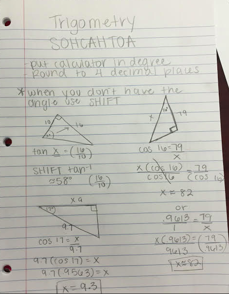 Chapter 8 Notes - Mrs. Caviness' Geometry Notes